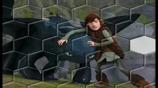 How to Train Your Dragon Puzzles game Как приручить дракона Пазлы игра