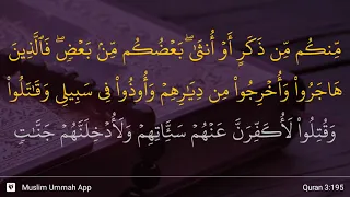 Al-'Imran ayat 195