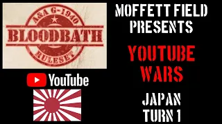 Axis & Allies:  BBR YouTube Wars - Japan Turn 1 - Season 5