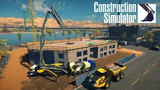 I Built A Container Hotel On The Harbor ~ Construction Simulator