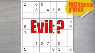 Another fun evil level sudoku from May 29, 2024