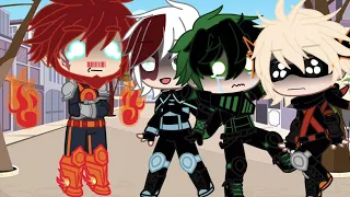 "Somebody, Made My Best Friend Cry"(MHA/BNHA) Endeavor, Bakugo, Todoroki and Deku.