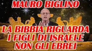 Mauro Biglino - La bibbia riguarda i figli di Israele,non gli ebrei. -