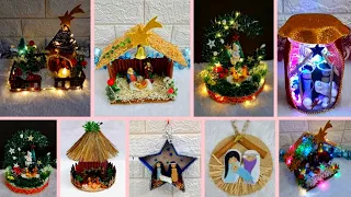 7 Nativity Scene made with simple materials for Christmas Decoration | DIY Christmas craft idea🎄192