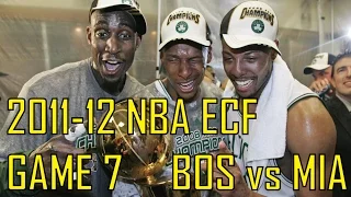 2012 NBA ECF | Boston Celtics vs Miami Heats | GAME 7 Best Play | Last Game of GAP+Rondo