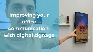 Improving corporate communication with digital signage