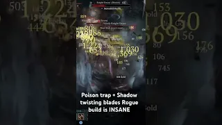 Diablo 4 - Poison trap + shadow twisting blades Rogue build after update