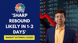 Nifty Falls Below 22,000 | Final Nifty Breakdown Level At 21,100-21,200: Indiacharts | CNBC TV18