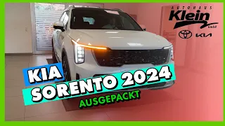 Kia Sorento Facelift 2024 Ausgepackt