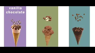 Motion Graphics Oreo dairy chocolate ice cream#oreo #oreoicecream