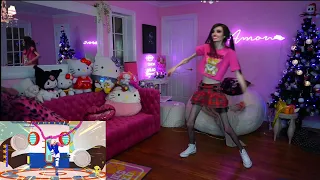 Eugenia Cooney dances and flashes