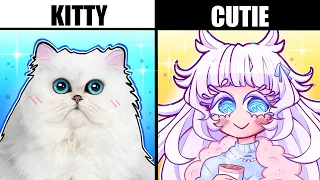 IF CAT BREEDS WERE CUTE GIRLS....🐱✨