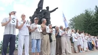 Миколаїв-антимайдан: "Переселили сюда бандеровцев, которые расплодились и качают права"