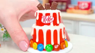 🍫Sweet Miniature Kitkat With M&M Cake Decorating | Perfect 1000+ Miniature Ideas Chocolate Cake