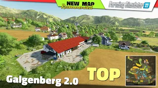 FS22 ★ NEW MAP "Galgenberg 2.0" - Farming Simulator 22 New Map Review