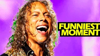 KIRK HAMMETT FUNNIEST MOMENT EVER #METALLICA