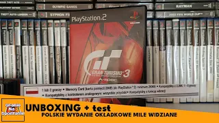 Testujemy Gran Turismo 3 A-Spec z polskiej dystrybucji na PS2