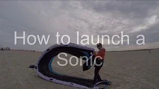 FS - How To Tutorial: Launch a SONIC Full Race kite