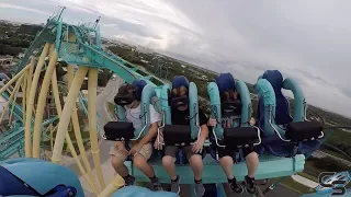 Kraken Unleashed VR Review at SeaWorld Orlando: Coaster Vlog #157