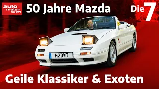 Die geilsten Klassiker und Exoten: 50 Jahre Mazda Deutschland | auto motor und sport