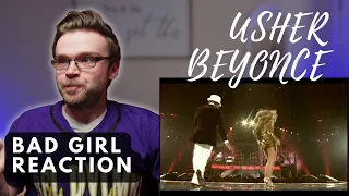 USHER - BAD GIRL ft. BEYONCE - LIVE | REACTION
