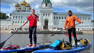 Сплав по Волге на сапборде / Первая 1000 км позади