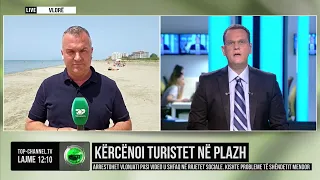 Top Channel/ Kërcënoi turistet në plazh, arrestohet vlonjati. Kishte probleme të shëndetit mendor