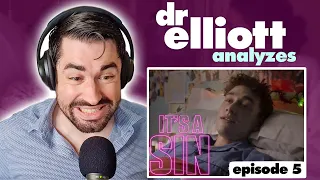 DOCTOR REACTS TO IT'S A SIN | Psychiatry Doctor Analyzes HIV in the 1980s (Episode #5)