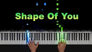 Ed Sheeran - Shape Of You  Piano Tutorial