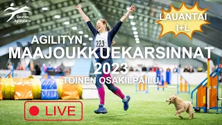 Agilityn maajoukkuekarsinnat 2023 osa 2 Lauantai I+L