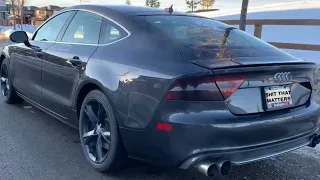 Real Review Audi A7-Muffler Delete