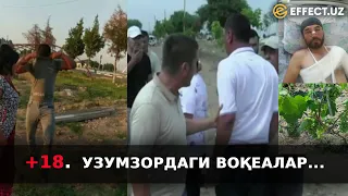 ПОПДАГИ УЗУМЗОРДА "ҒАЛАТИ ВОҚЕАЛАР" БЎЛМОҚДА...