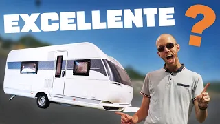 La CARAVANE de LUXE selon HOBBY ! La 560 WFU Excellent 2022 - les coulisses du loisir - VDL