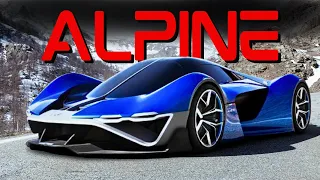 New ALPINE A4810 Concept A Hydrogen Supercar For 2035