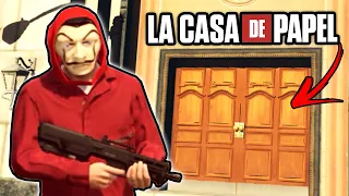 LA CASA DE PAPEL no GTA 5 - O GRANDE ASSALTO ! (GTA V)