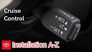 Toyota Yaris/Vios (Automatic Only) Cruise Control Installation | Cruise Control A-Z Installation