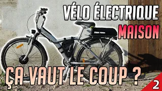 🚴 Conversion vélo électrique - Test et comparatif avec les VAE du commerce (YosePower)