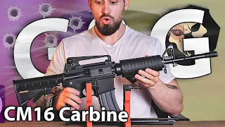 Страйкбольный автомат G&G CM16 Carbine (Colt M4A1) видео обзор