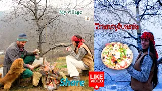 Campfire Pizza in Countryside Transylvania | Best Pizza You'll Ever Eat!Viata la tara in Romania!