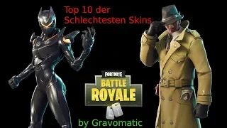 Fortnite | Die 10 SCHLECHTESTEN Skins in Fortnite | PS4 | Deutsch