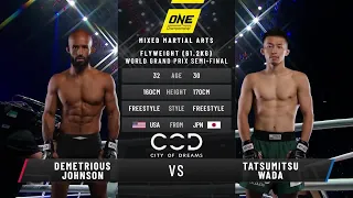 Demetrious Johnson vs. Tatsumitsu Wada | Full Fight Replay