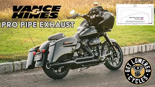 Vance & Hines Black Pro Pipe Exhaust - 2020 Harley Road Glide