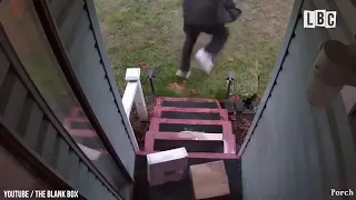 Homeowner Has A Surprise For Package Thieves