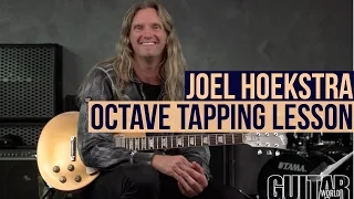 Octave Finger Tapping Licks!  With Joel Hoekstra!