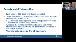 Addressing Racial Bias in Traffic Enforcement