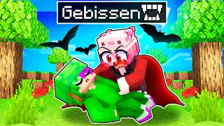 GEBISSEN von einem VAMPIR in Minecraft!