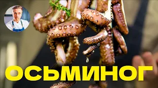 How to cook octopus. Warm octopus salad