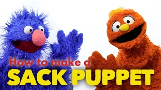 How to Make A Live Hand Sack Puppet! Big Mack Pattern!