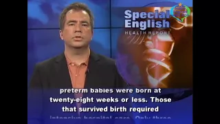Learn English with VOA Special English - Report Calls Attention to Millions of Preterm Births