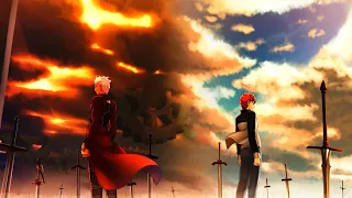 Fate/Stay Night [AMV] Everything Black (аниме клип)